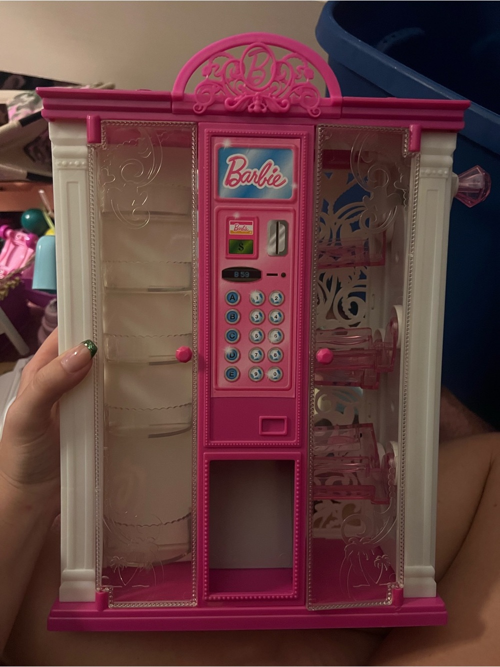 Barbie vending machine closet 2012 dream house